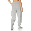 imageadidas Womens Studio Fleece PantsMedium Grey HeatherWhite