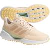 imageadidas Womens Summervent Spikeless Golf ShoeEcru TintMagic BeigeLinen Green