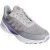 imageadidas Womens Summervent Spikeless Golf ShoeGrey TwoSilver MetallicLight Purple