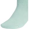 imageadidas Womens Super Soft Cushioned Comfort Cozy Crew Socks 3PairHazy GreenWonder BeigeWonder White
