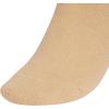imageadidas Womens Super Soft Cushioned Comfort Cozy Crew Socks 3PairWarm Sandstone BeigeWonder WhiteWhite