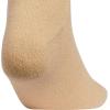 imageadidas Womens Super Soft Cushioned Comfort Cozy Crew Socks 3PairWarm Sandstone BeigeWonder WhiteWhite