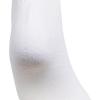 imageadidas Womens Super Soft Cushioned Comfort Cozy Crew Socks 3PairWhiteBlackClear Onix Grey