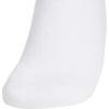 imageadidas Womens Super Soft Cushioned Comfort Cozy Crew Socks 3PairWhiteBlackClear Onix Grey