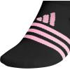 imageadidas Womens Superlite 30 6Pack Super No Show Athletic Socks Invisible Ultra LowProfile Cushion ampamp Arch CompressionBlackBliss PinkSemi Blue Burst