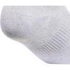 imageadidas Womens Superlite 30 6Pack Super No Show Athletic Socks Invisible Ultra LowProfile Cushion ampamp Arch CompressionClear Onix GreySemi Green SparkPreloved Ink Blue
