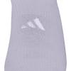 imageadidas Womens Superlite 30 6Pack Super No Show Athletic Socks Invisible Ultra LowProfile Cushion ampamp Arch CompressionWhiteBlackGrey