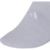 imageadidas Womens Superlite 30 6Pack Super No Show Athletic Socks Invisible Ultra LowProfile Cushion ampamp Arch CompressionWhiteBlackGrey