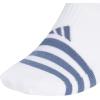 imageadidas Womens Superlite 30 6Pack Super No Show Athletic Socks Invisible Ultra LowProfile Cushion ampamp Arch CompressionWhitePreloved Ink BlueBliss Pink