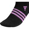 imageadidas Womens Superlite 30 No Show Athletic Socks 6Pair LowProfile Fit with Targeted Padding and Arch CompressionBlackPulse Lilac PurpleWhite