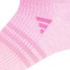 imageadidas Womens Superlite 30 No Show Athletic Socks 6Pair LowProfile Fit with Targeted Padding and Arch CompressionBliss PinkCrystal Sand BeigeSemi Green Spark