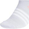 imageadidas Womens Superlite 30 No Show Athletic Socks 6Pair LowProfile Fit with Targeted Padding and Arch CompressionClear Onix GreySemi Pink SparkPreloved Purple
