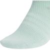 imageadidas Womens Superlite 30 No Show Athletic Socks 6Pair LowProfile Fit with Targeted Padding and Arch CompressionHazy GreenPreloved Ink BlueSemi Pink Spark