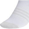 imageadidas Womens Superlite 30 No Show Athletic Socks 6Pair LowProfile Fit with Targeted Padding and Arch CompressionWhiteClear Onix GreyWarm Clay Pink