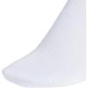 imageadidas Womens Superlite 30 No Show Athletic Socks 6Pair LowProfile Fit with Targeted Padding and Arch CompressionWhiteSemi Court GreenPink Fusion