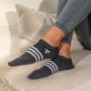 imageadidas Womens Superlite 30 No Show Athletic Socks 6Pair LowProfile Fit with Targeted Padding and Arch CompressionWhiteWarm Sandstone BeigePreloved Teal Green