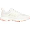 imageadidas Womens Tech Response Spikeless 30 Golf ShoesChalk WhiteSilver MetallicCoral Fusion