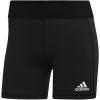 imageadidas Womens Techfit Volleyball ShortsBlackWhite