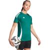 imageadidas Womens Tiro 24 JerseyTeam Dark GreenWhite