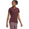 imageadidas Womens Ultimate365 Solid Polo ShirtAurora Ruby