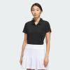 imageadidas Womens Ultimate365 Solid Polo ShirtBlack