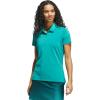 imageadidas Womens Ultimate365 Solid Polo ShirtPure Teal