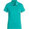imageadidas Womens Ultimate365 Solid Polo ShirtPure Teal