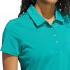 imageadidas Womens Ultimate365 Solid Polo ShirtPure Teal