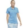 imageadidas Womens Ultimate365 Solid Polo ShirtSemi Blue Burst
