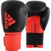 imageAdidas Hybrid 100 Boxing Gloves  Adult Boxing Gloves for Sparring Training ampamp Heavy Bag  Kickboxing Gloves for Women ampamp MenBLACKRED