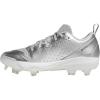 imageAdidas Womens Adizero Instinct Silver Speed Softball SneakerSilver MetallicBlackGrey