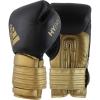 imageadidas Hybrid 300 Boxing and Kickboxing Gloves for Women ampamp MenBLACKGOLD