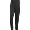 imageadidas Mens Essentials 3Stripes Tricot Jogger PantsDark Grey HeatherBlack
