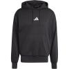 imageadidas Mens Essentials Feel Cozy Fleece HoodieBlackWhite