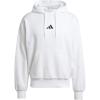 imageadidas Mens Essentials Feel Cozy Fleece HoodieWhiteBlack