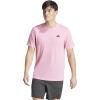 imageadidas Mens Essentials Feel Ready Training TShirtBliss PinkBlack