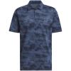 imageadidas Mens Goto Printed Mesh Polo ShirtConavy