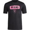 imageadidas Mens Inter Miami Cf MLS Short Sleeve TShirtBlack Miami