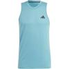 imageadidas Mens Training Essentials Feel Ready Logo Sleeveless TShirtPreloved BlueBlack