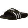 imageadidas UnisexChild Adissage Slides SandalCore BlackWhiteBlack