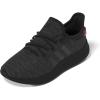 imageadidas UnisexChild Cloudfoam Pure SneakerCore BlackCore BlackLucid Pink