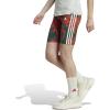 imageadidas Womens Farm Rio Biker ShortsCollegiate GreenSemi Solar Red