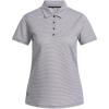 imageadidas Womens Ottoman Short Sleeve Polo ShirtBlack