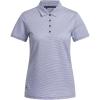 imageadidas Womens Ottoman Short Sleeve Polo ShirtCollegiate Navy
