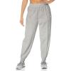 imageadidas Womens Studio Fleece PantsMedium Grey HeatherWhite