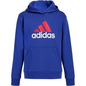 imageadidas Boys Long Sleeve Fleece Pullover HoodieBright Royal Blue