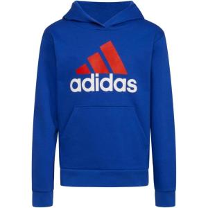 imageadidas Boys Long Sleeve Fleece Pullover HoodieBrite Blue