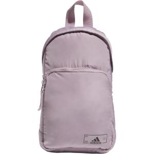 imageadidas Essentials Sling Small Crossbody Bag for Women and Men 5L Black20 One SizePreloved Fig PurpleBlack20