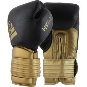 imageadidas Hybrid 300 Boxing and Kickboxing Gloves for Women ampamp MenBLACKGOLD
