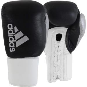 imageadidas Hybrid 400PL Professional Fight GlovesBlackWhite